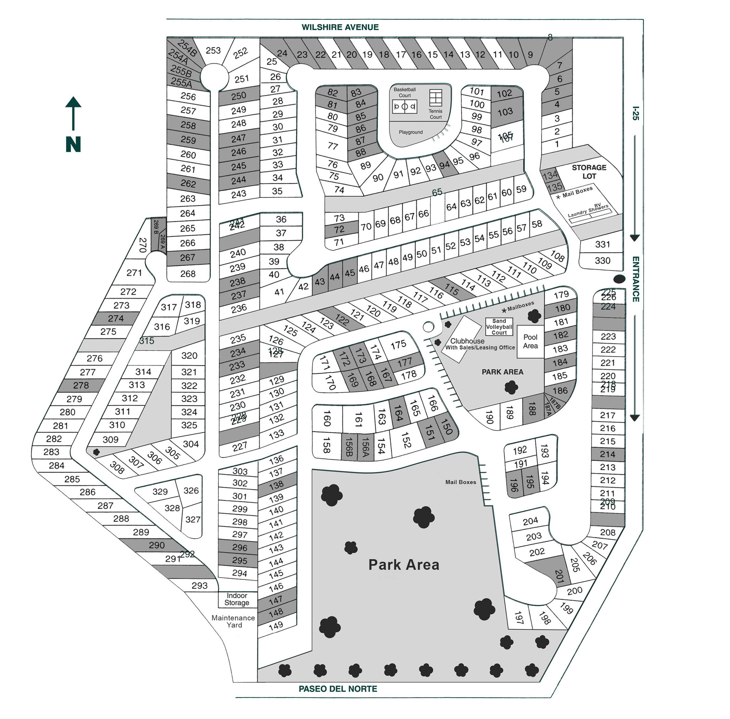 Coronado Village Sitemap